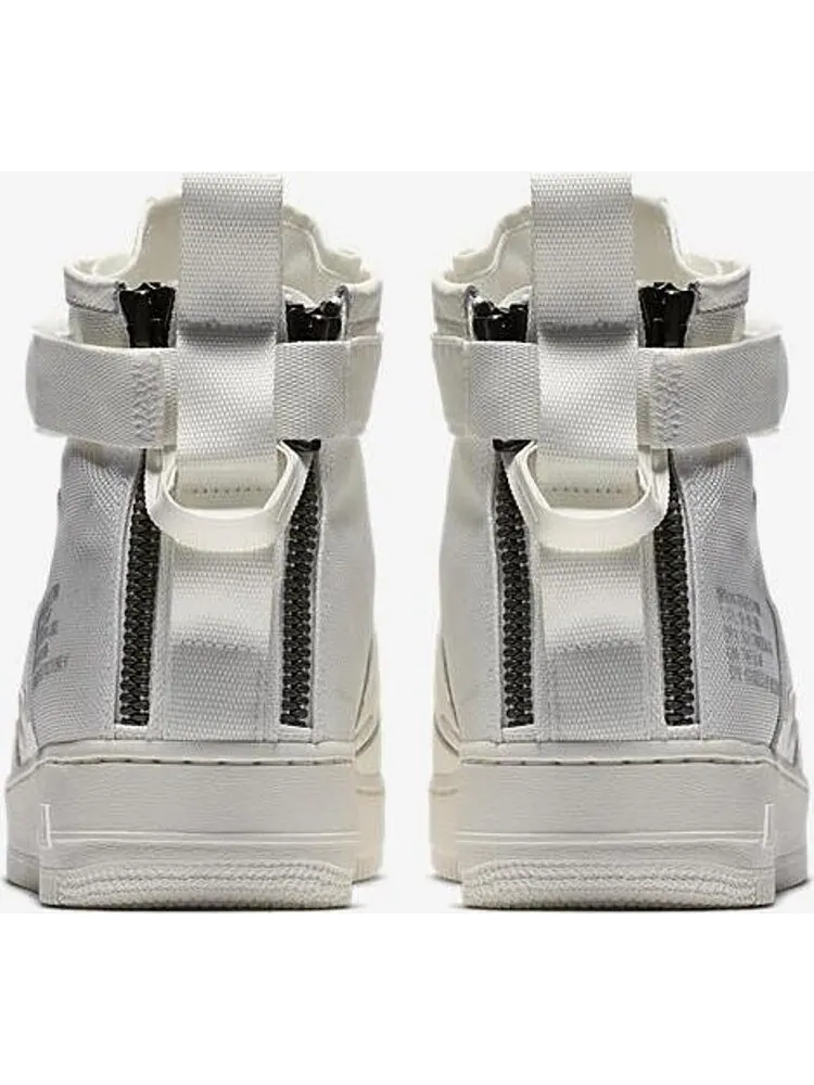 Кроссовки Nike SF Air Force 1 Mid 'Triple Ivory' — изображение 6 из 7, белый