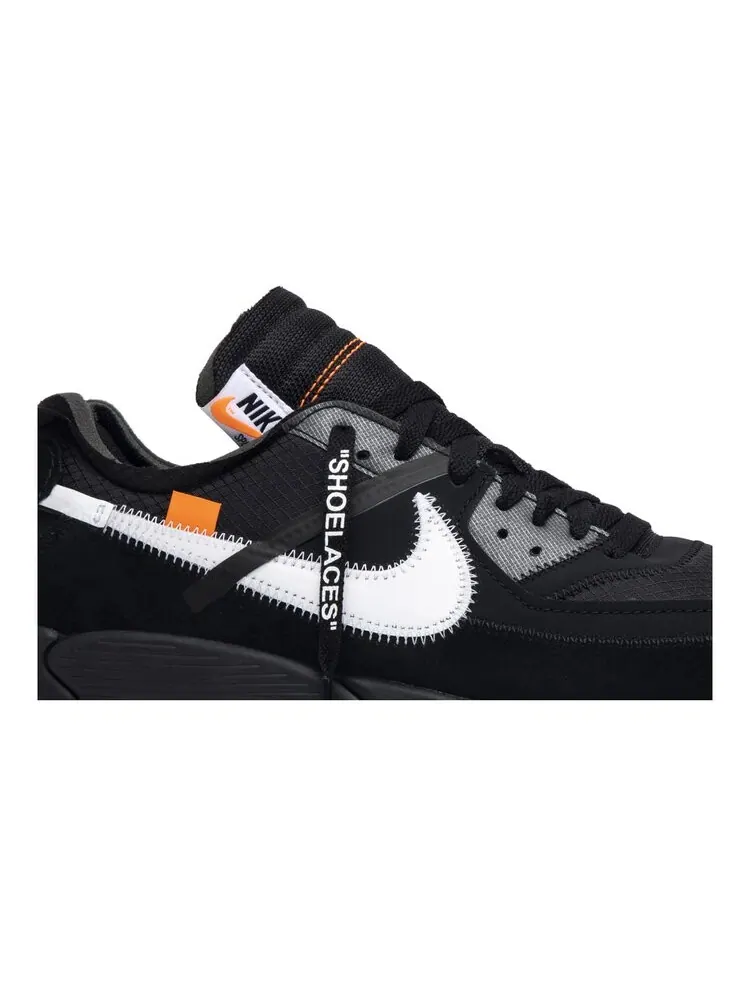Кроссовки Nike Air Max 90 x Off-White 'Black' — изображение 2 из 4, черный