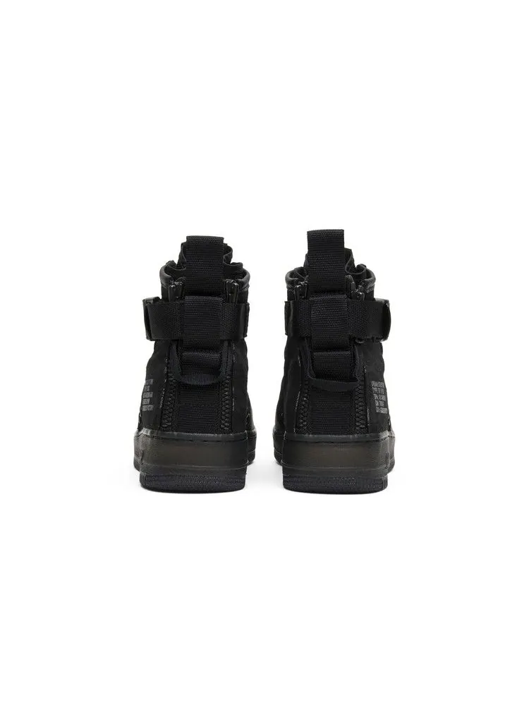 Кроссовки Nike SF Air Force 1 Mid 'Tiger Camo' — изображение 7 из 9, черный/черный-хаки