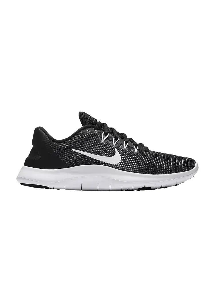 Кроссовки Wmns Flex 2018 RN 'Black' — изображение 1 из 1, черный