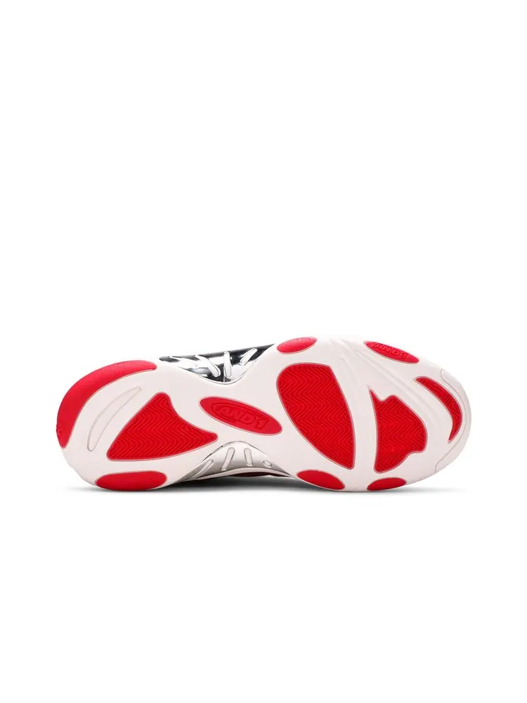 Кроссовки AND1 Tai Chi White Red — изображение 4 из 6, белый красный