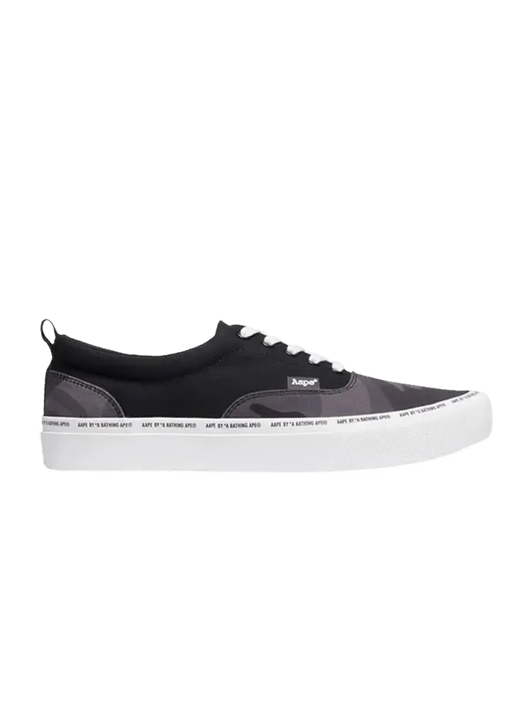 Кроссовки AAPE Lace 'Black Camo' — изображение 1 из 1, черный