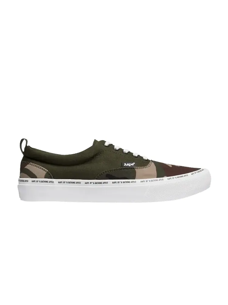 Кроссовки AAPE Lace 'Green Camo' — изображение 1 из 1, зеленый