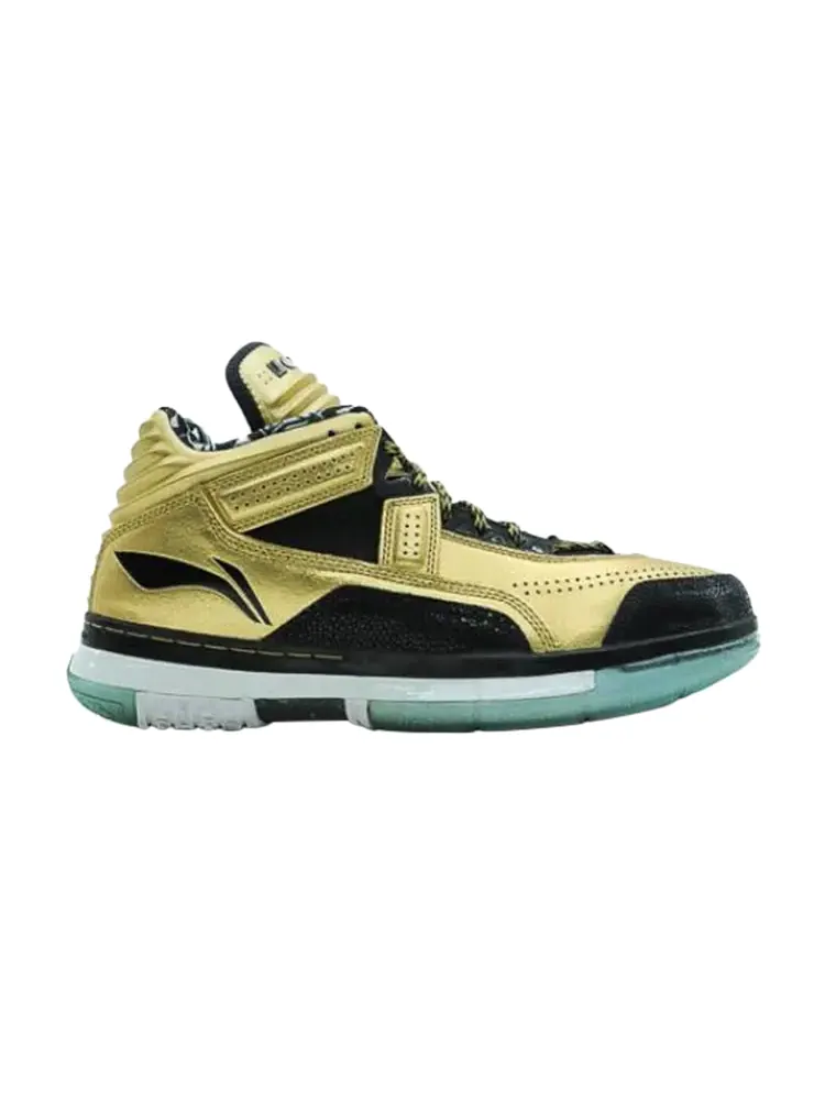Кроссовки Li-Ning Way of Wade Encore 'Gold Rush' — золотистый
