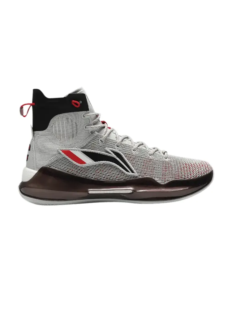 Кроссовки Yushuai 13 Premium 'Grey Cinnabar Red' — изображение 1 из 1, серый красный