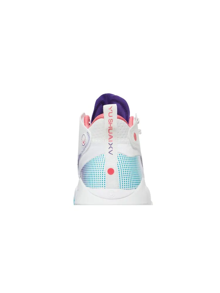 Кроссовки Yushuai 15 'White Purple Turquoise' — изображение 7 из 8, белый фиолетовый