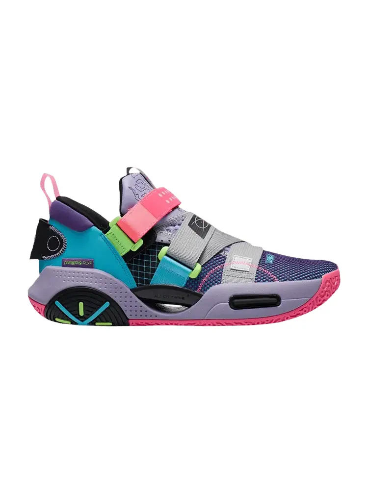 Кроссовки Wade All City 9 V2 'Tillandsia Purple Ocean Blue' — изображение 1 из 1, фиолетовый синий