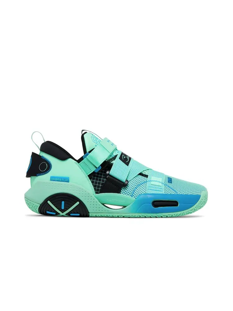 Кроссовки Wade All City 9 V2 'Neon Azure Green' — изображение 1 из 8, неоновый зеленый