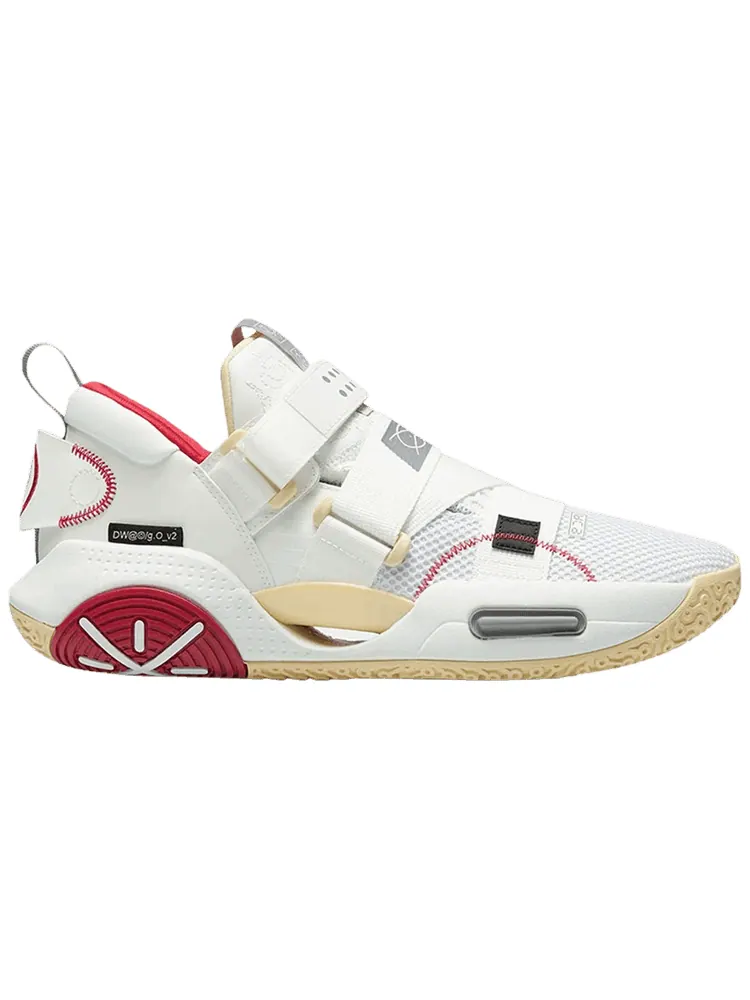 Кроссовки Li-Ning Way Of Wade All City 9 v2 'White Red' — изображение 1 из 1, белый