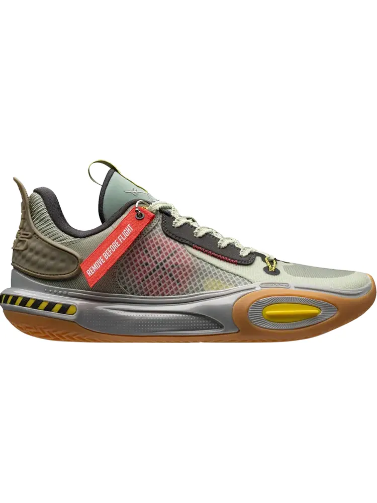 Кроссовки Wade All City 11 'Caution' — изображение 1 из 1, зеленый