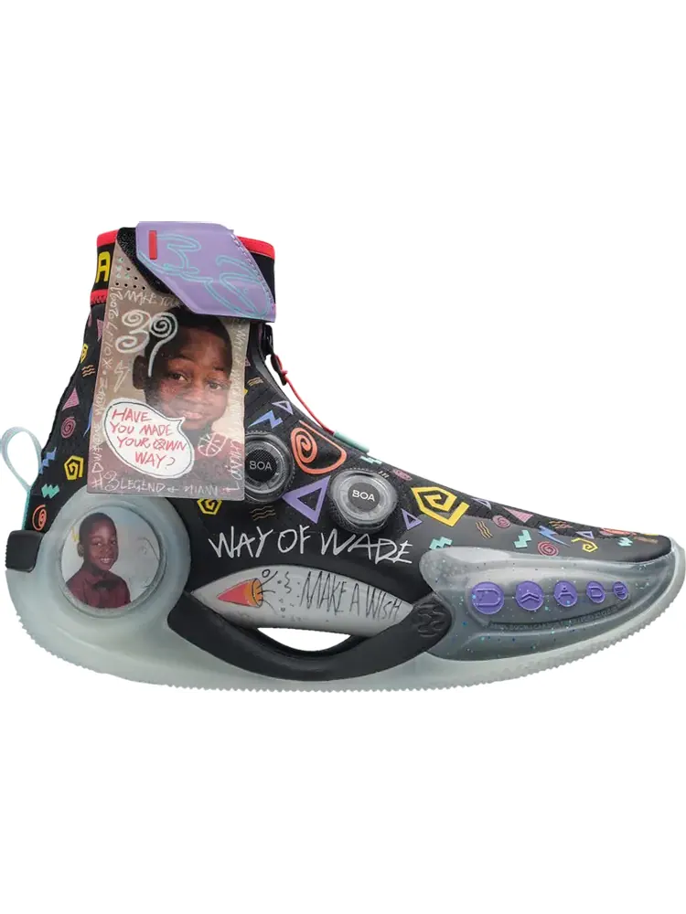 Кроссовки Way of Wade 9 Infinity Moment — изображение 1 из 1, черный