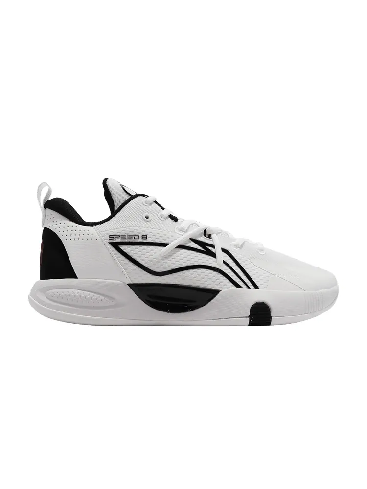 Кроссовки Speed 8 'White Black' — изображение 1 из 1, белый черный