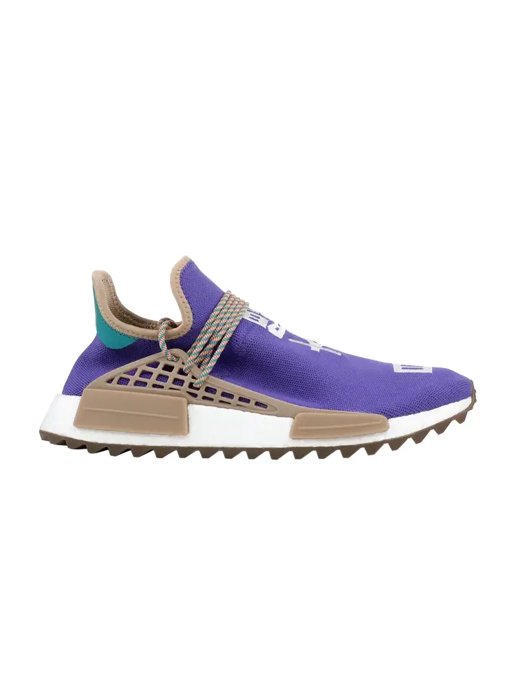 Кроссовки Adidas Pharrell x NMD Human Race Trail 'Respira' Friends and Family — изображение 1 из 1, фиолетовый