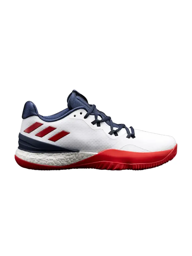 Кроссовки adidas Crazylight Boost 2 'USA' — изображение 1 из 1, белый//темно-синий
