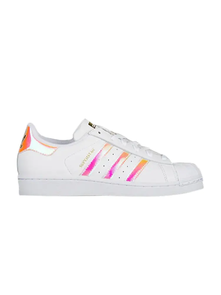 Кроссовки Adidas Superstar J 'Hologram' — изображение 1 из 1, белый