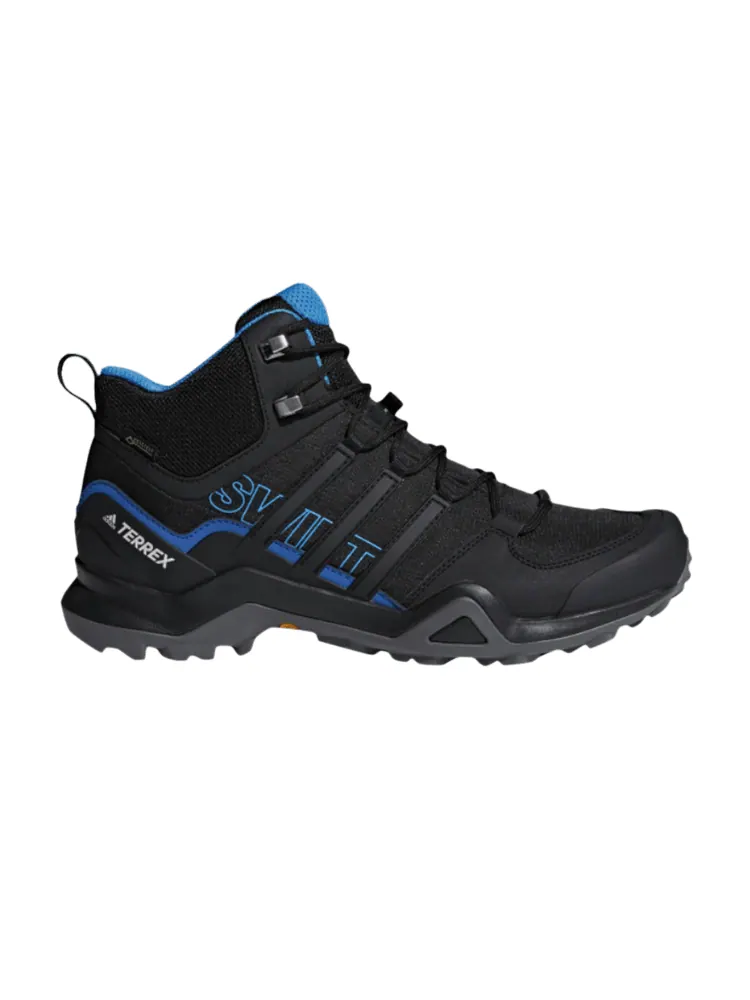 Кроссовки Terrex Swift R2 Mid GTX 'Black Bright Blue' — изображение 1 из 1, черный яркий синий