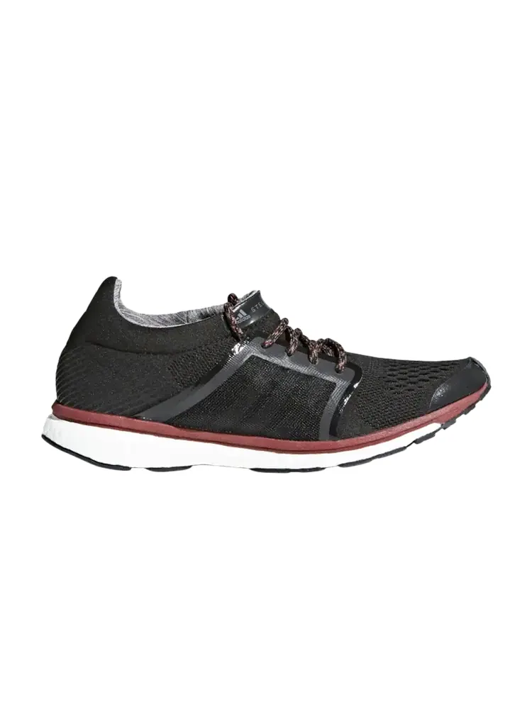 Кроссовки Adidas Stella Mccartney x Wmns Adizero Adios 'Black Maroon' — изображение 1 из 1, черный