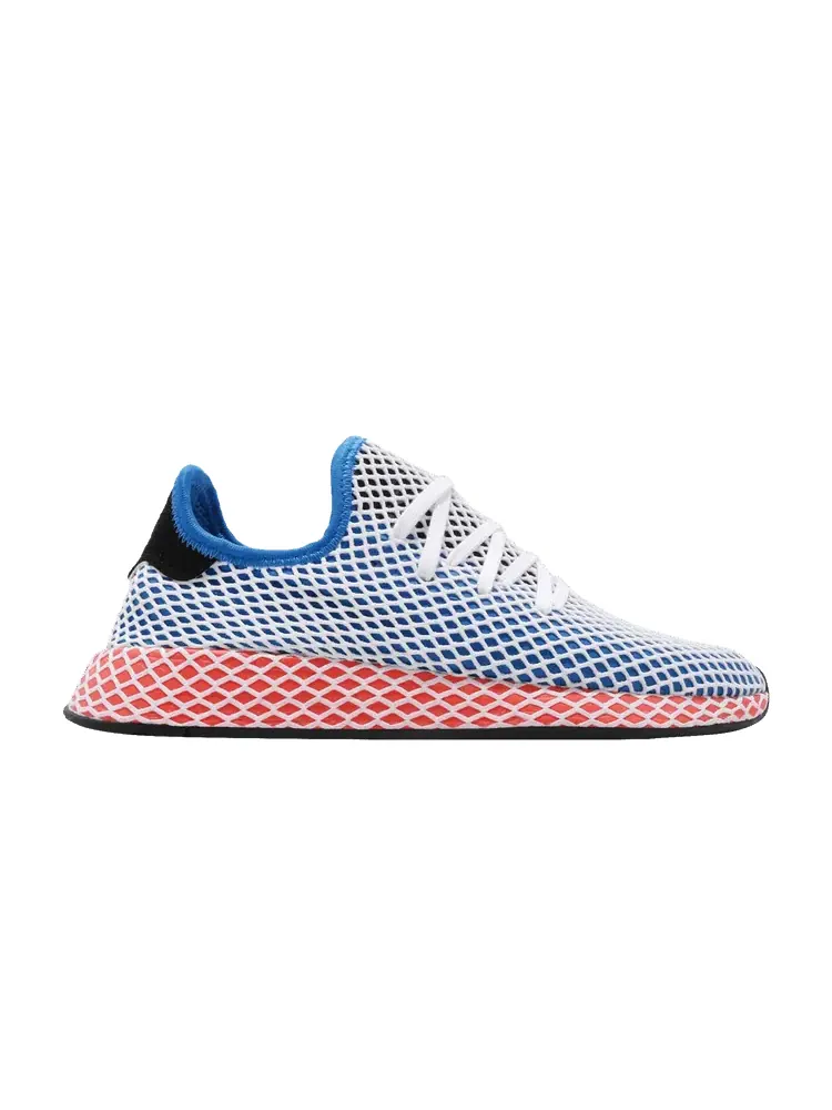 Кроссовки adidas Deerupt Runner 'Blue Bird' — изображение 1 из 1, синий/желтый