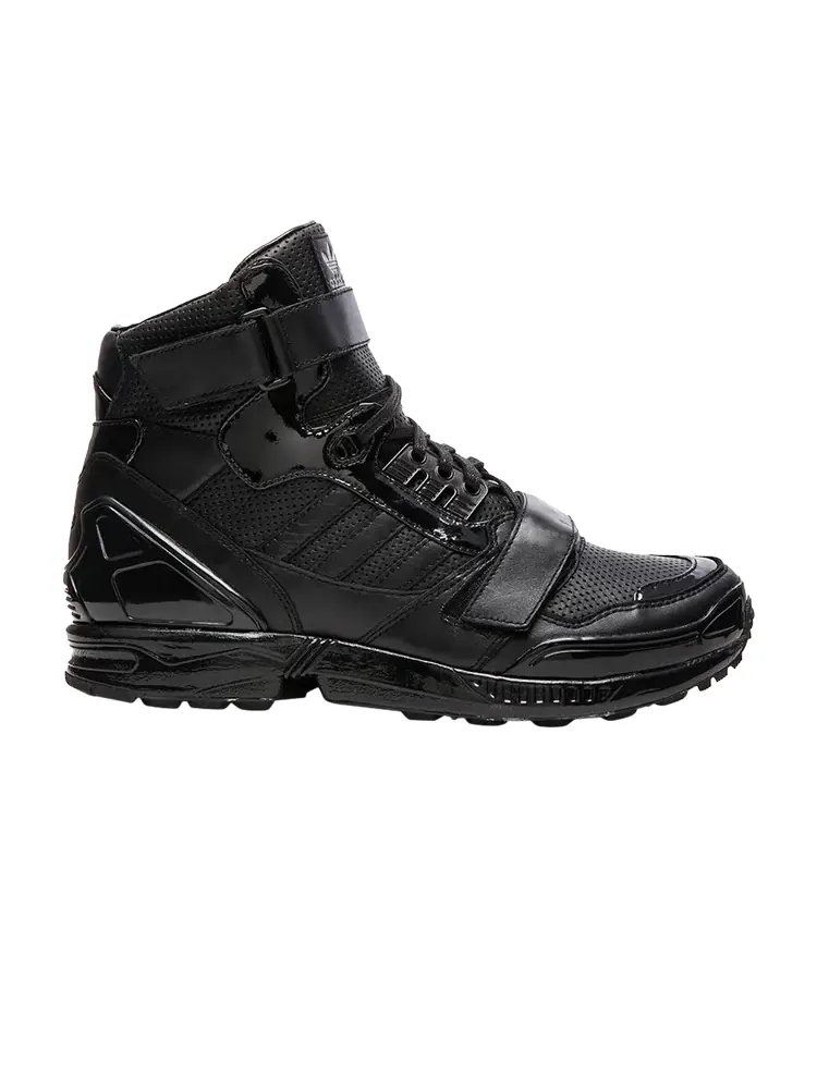 Кроссовки Adidas Junn J x ZX 8000 Mid 'Triple Black' — изображение 1 из 1, черный