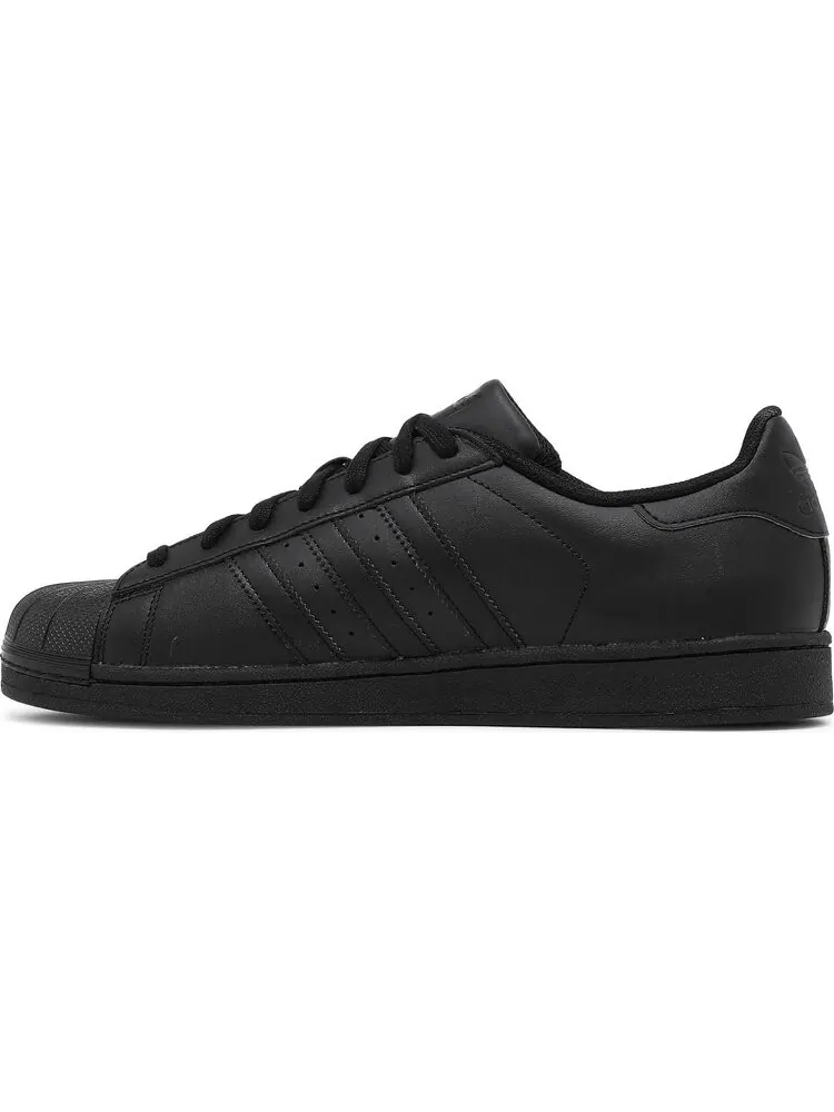 Кроссовки Adidas Superstar Foundation 'Core Black' — изображение 3 из 8, черный