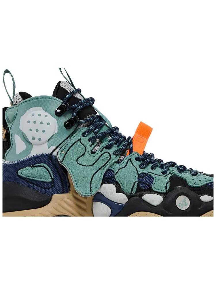 Кроссовки Li-Ning 2020 Ace High 'New York Fashion Week - Green' — изображение 2 из 4, зеленый