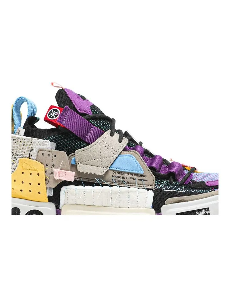 Кроссовки Li-Ning Essence 2 SFS Black Multi — изображение 2 из 6, черный мульти