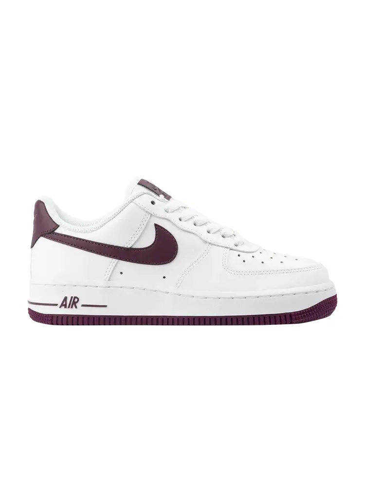 Кроссовки Nike Wmns Air Force 1 Low '07 'Bordeaux' — изображение 1 из 1, белый