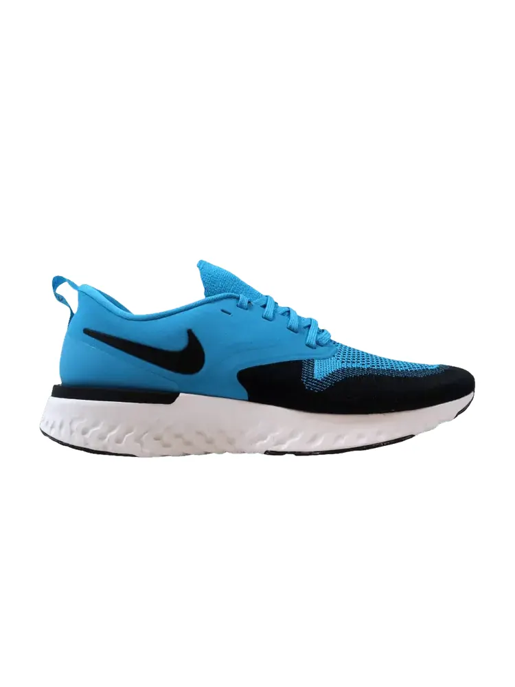 Кроссовки Odyssey React 2 Flyknit 'Blue Lagoon' — изображение 1 из 1, синий