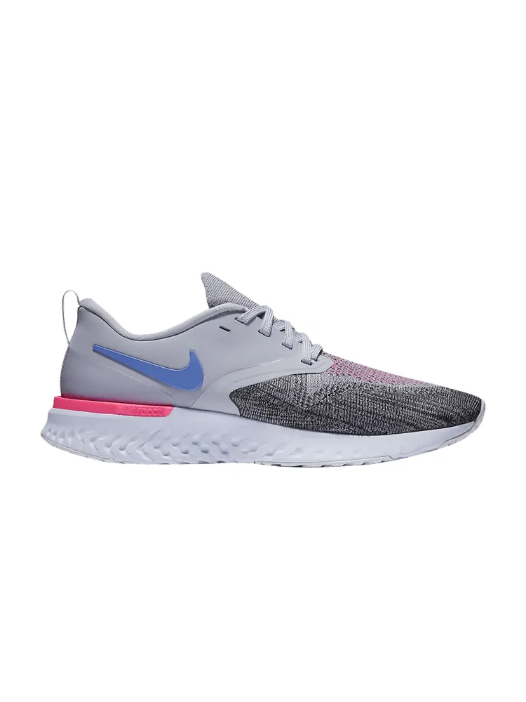 Кроссовки Nike Wmns Odyssey React Flyknit 2 'Indigo Haze Black' — изображение 1 из 1, индиго/черный/фиолетовый