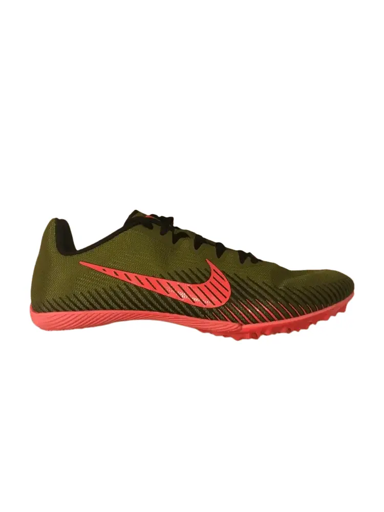 Кроссовки Nike Zoom Rival M 9 'Olive Crimson' — изображение 1 из 1, оливковый/яркий