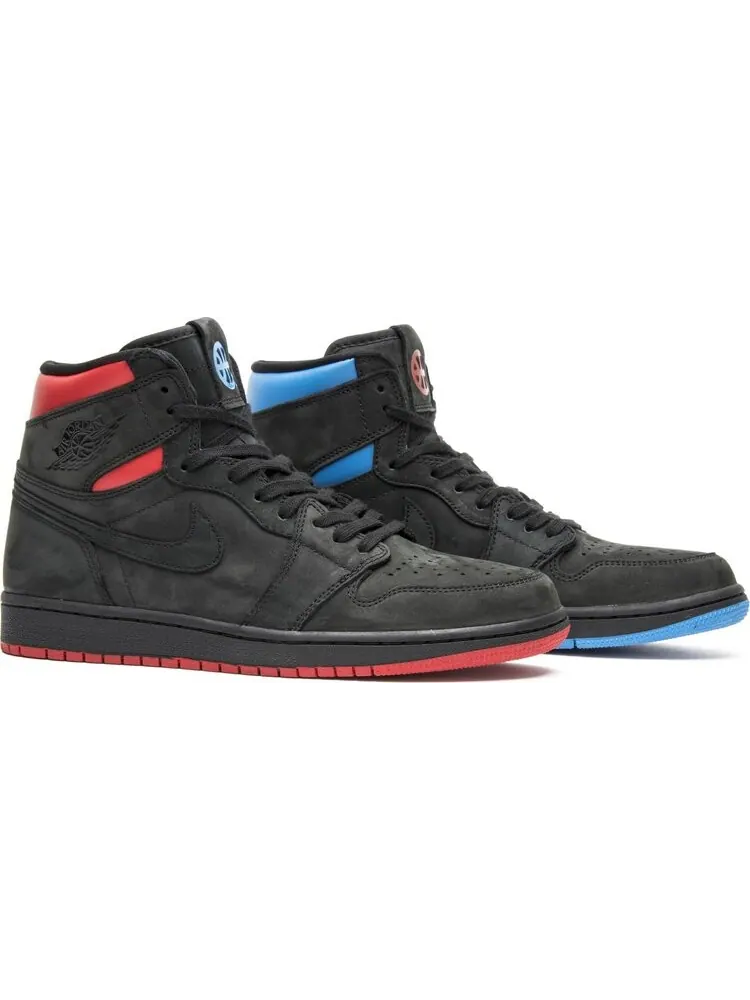 Кроссовки Air Jordan 1 Retro High OG Quai 54 — изображение 8 из 8, черный
