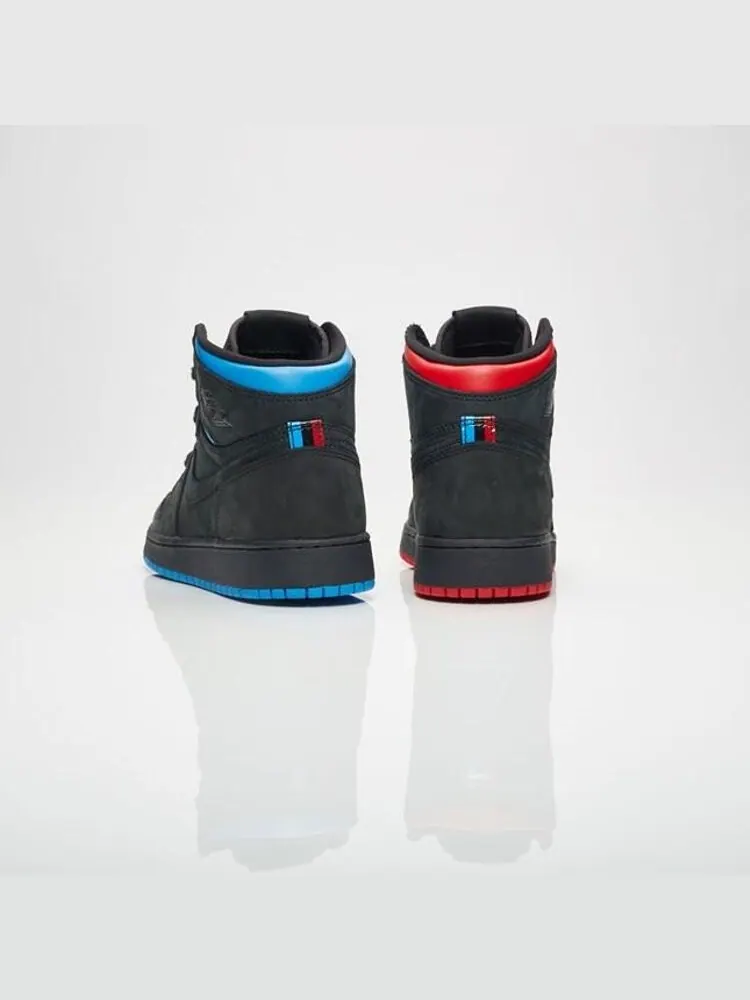 Кроссовки Air Jordan 1 Retro High OG BG Quai 54 — изображение 5 из 8, черный
