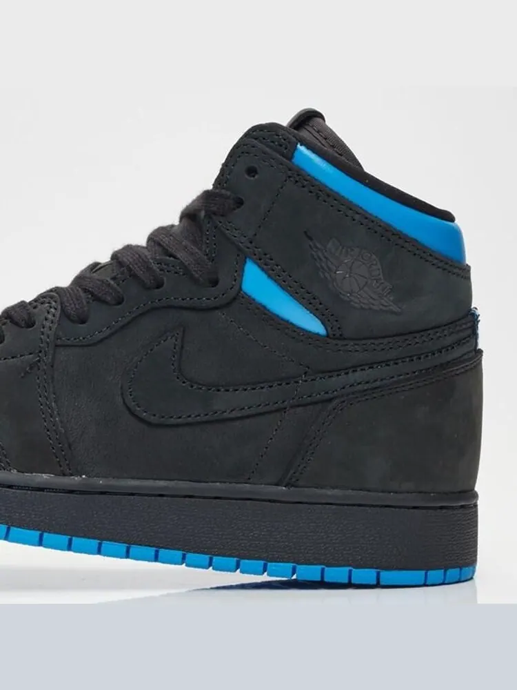 Кроссовки Air Jordan 1 Retro High OG BG Quai 54 — изображение 8 из 8, черный