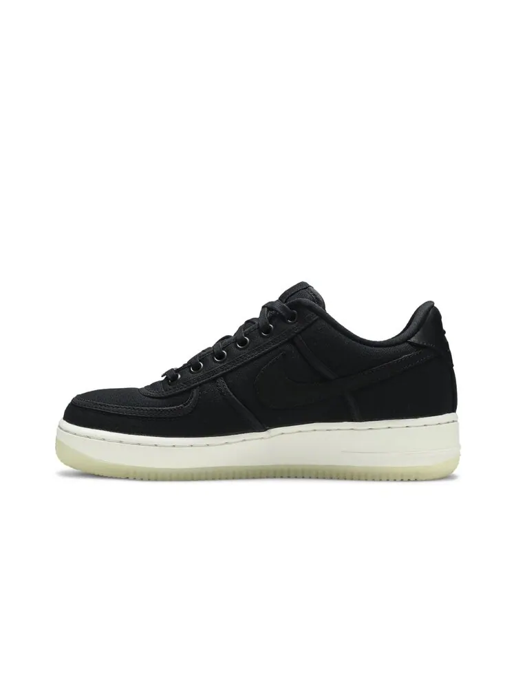 Кроссовки Nike Air Force 1 Low Retro QS 'Black' — изображение 3 из 4, черный