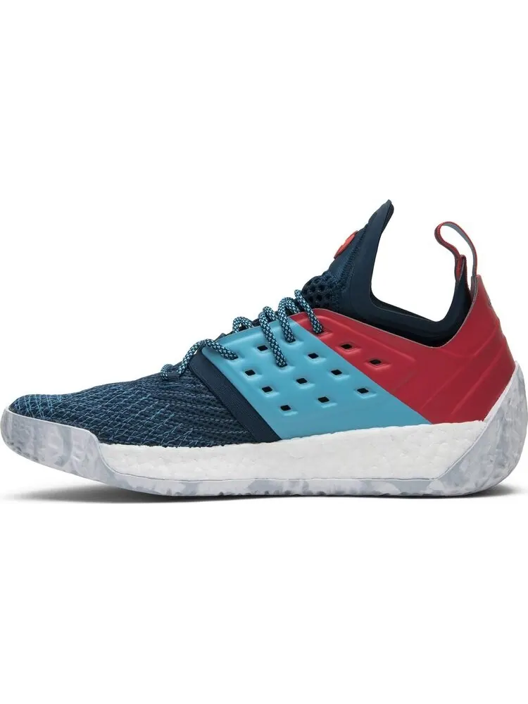 Кроссовки Adidas Harden Vol. 2 'Blue Night' — изображение 3 из 8, синий