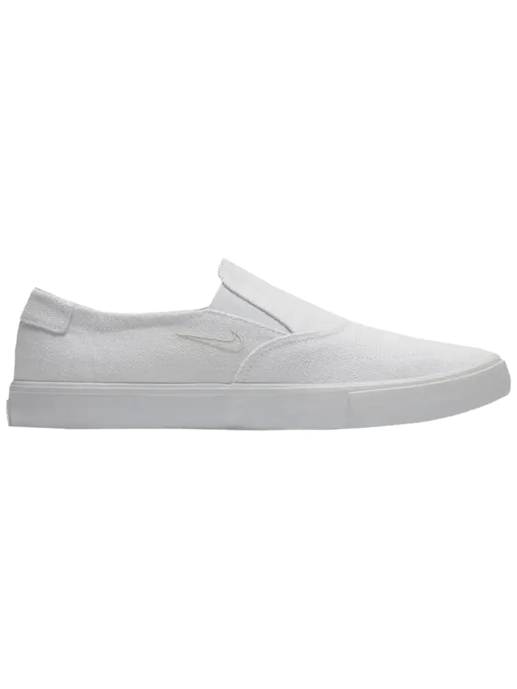 Кроссовки Nike Portmore 2 Solarsoft Slip On Canvas SB 'White' — изображение 1 из 1, белый