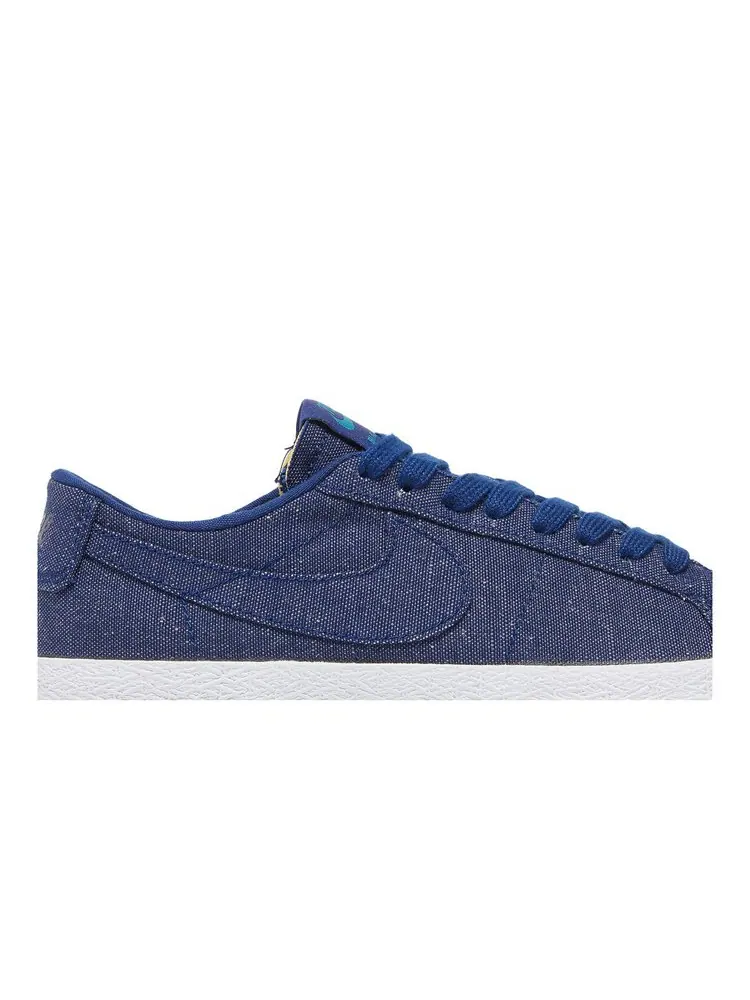 Кроссовки Nike Zoom Blazer Low Canvas Decon SB 'Blue Void' — изображение 2 из 4, синий