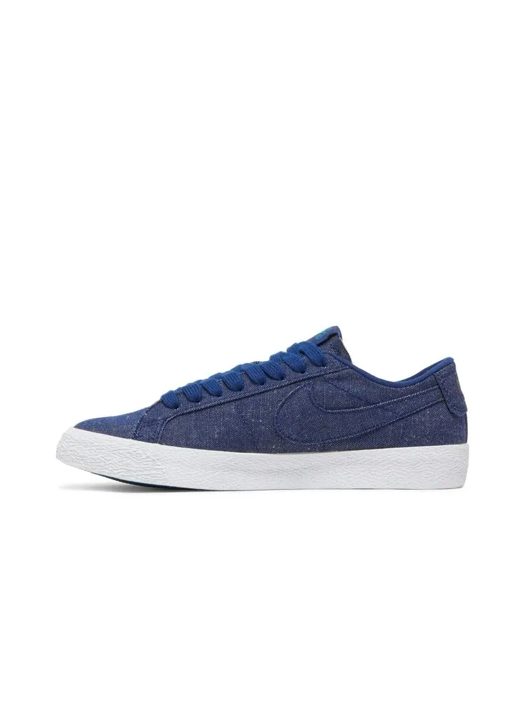 Кроссовки Nike Zoom Blazer Low Canvas Decon SB 'Blue Void' — изображение 3 из 4, синий