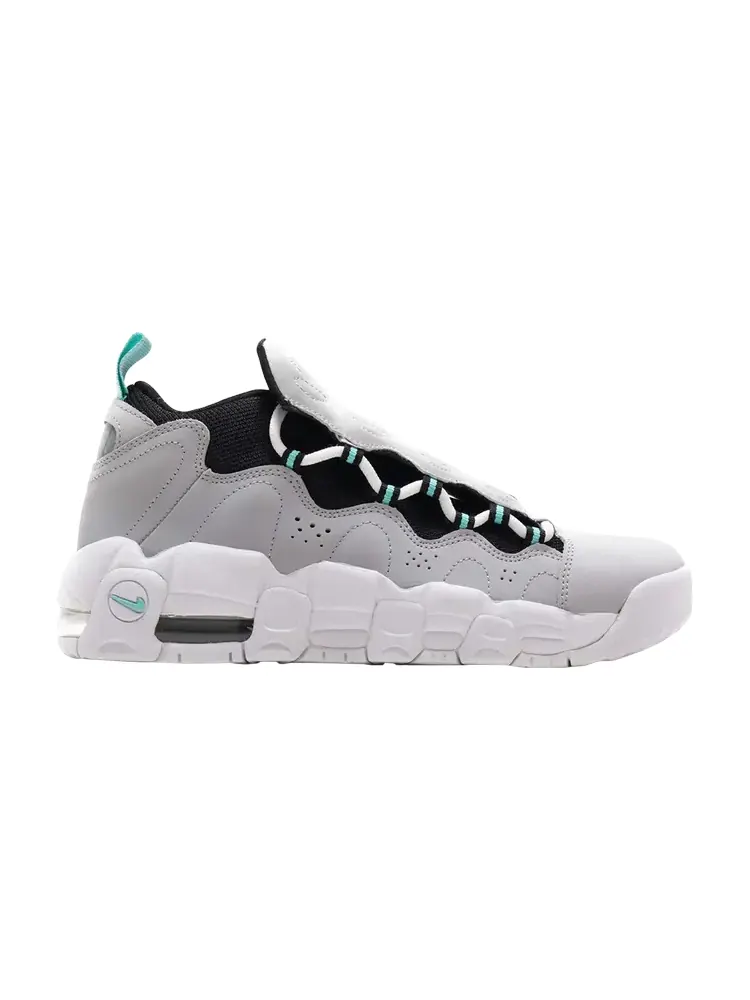Кроссовки Nike Air More Money GS 'Wolf Grey Island Green' — изображение 1 из 1, серый