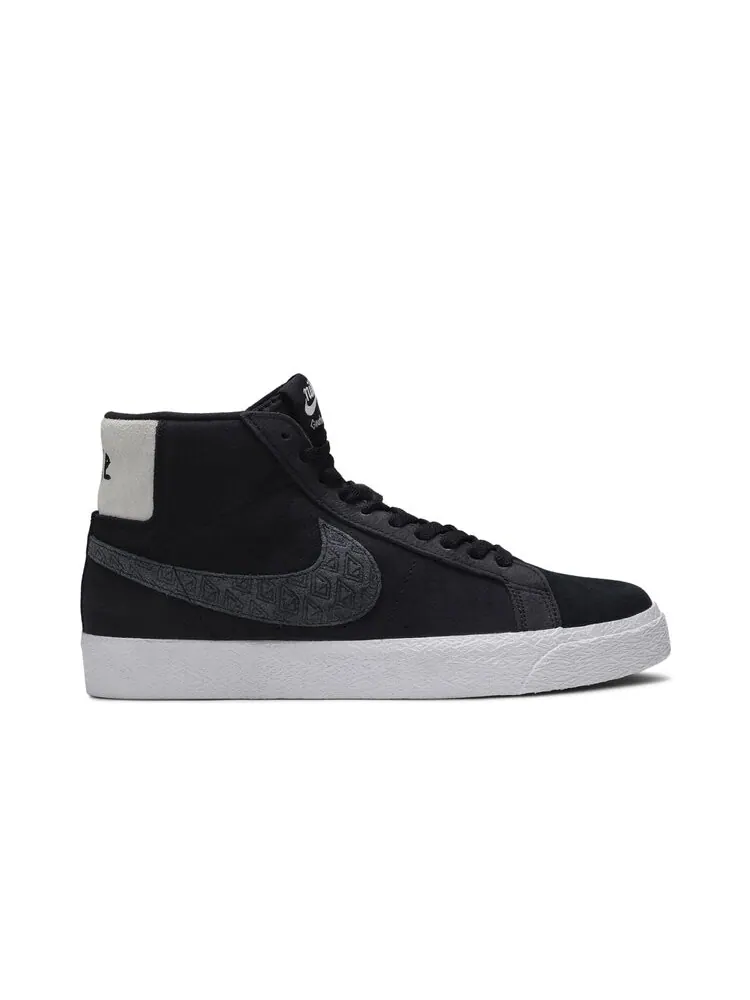 Кроссовки Nike Gnarhunters x Zoom Blazer Mid SB 'Black' — изображение 1 из 4, черный