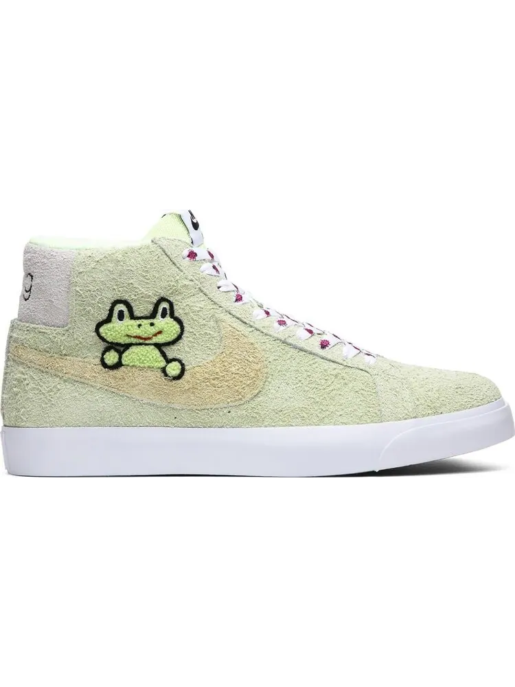 Кроссовки Nike Frog Skateboards x Blazer Mid SB QS 'Frog Skateboards' — изображение 1 из 8, зеленый