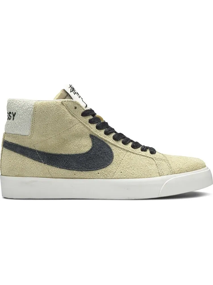 Кроссовки Nike Stussy x Blazer Mid SB 'Midwest Gold' — изображение 1 из 8, загар