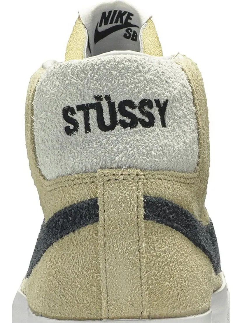 Кроссовки Nike Stussy x Blazer Mid SB 'Midwest Gold' — изображение 7 из 8, загар
