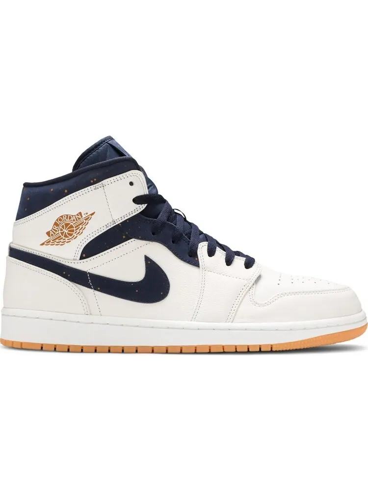 Кроссовки Air Jordan 1 Mid Jeter — изображение 1 из 8, белый