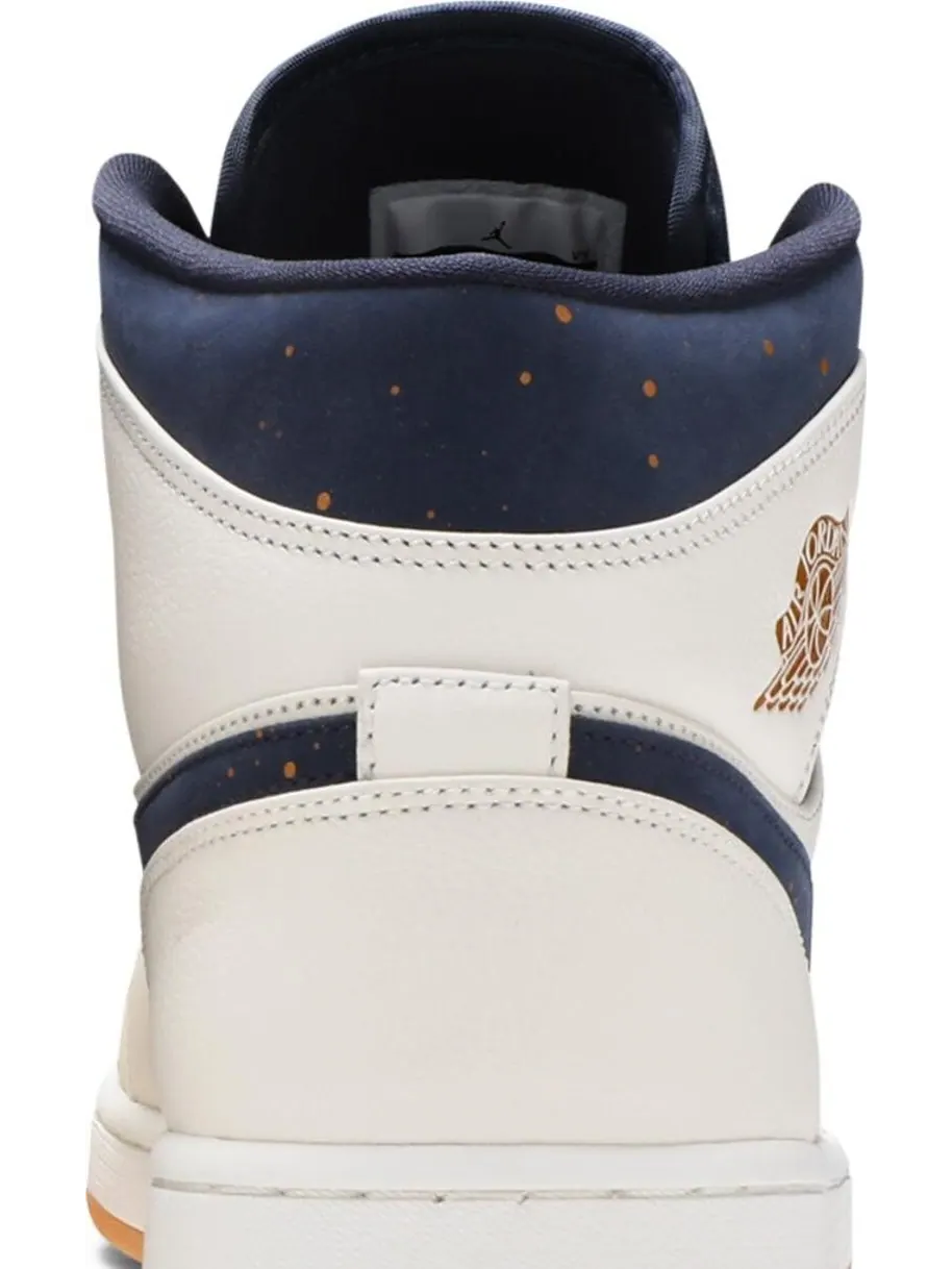 Кроссовки Air Jordan 1 Mid Jeter — изображение 7 из 8, белый