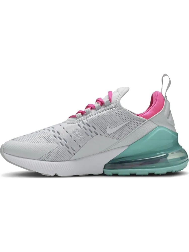 Кроссовки Nike Wmns Air Max 270 'South Beach' — изображение 3 из 8, серебряный