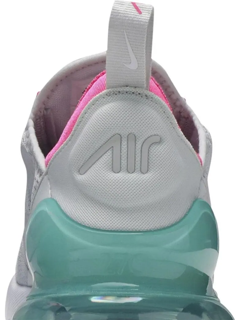 Кроссовки Nike Wmns Air Max 270 'South Beach' — изображение 7 из 8, серебряный