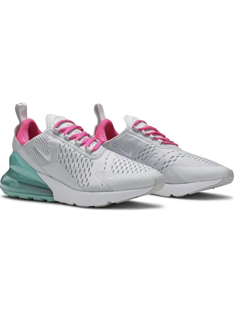 Кроссовки Nike Wmns Air Max 270 'South Beach' — изображение 8 из 8, серебряный