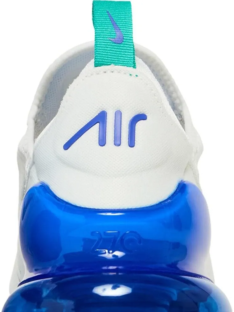 Кроссовки Nike Wmns Air Max 270 'White Lapis' — изображение 7 из 8, белый