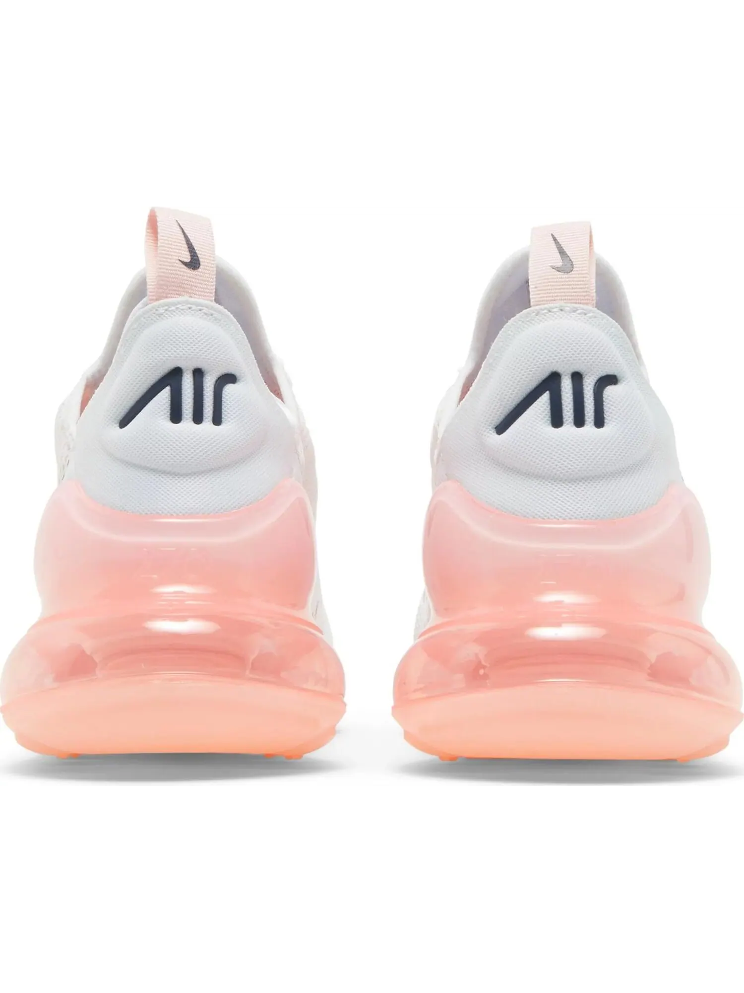 Кроссовки Nike Wmns Air Max 270 White Bleached Coral — изображение 4 из 5, белый/коралловый